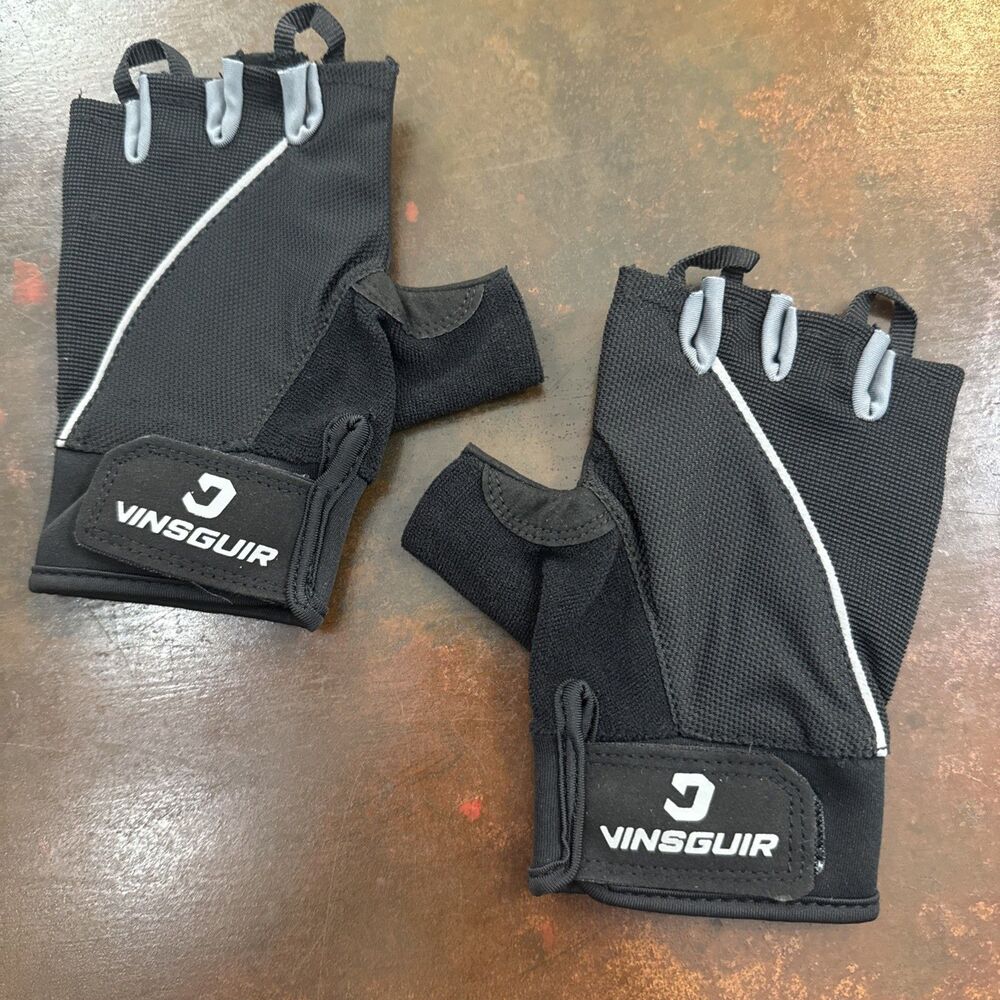 Vinsguir Workout Training Gloves Unisex Fitness weightlifting Multiuse black Gym